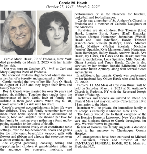 Carole M. Hawk